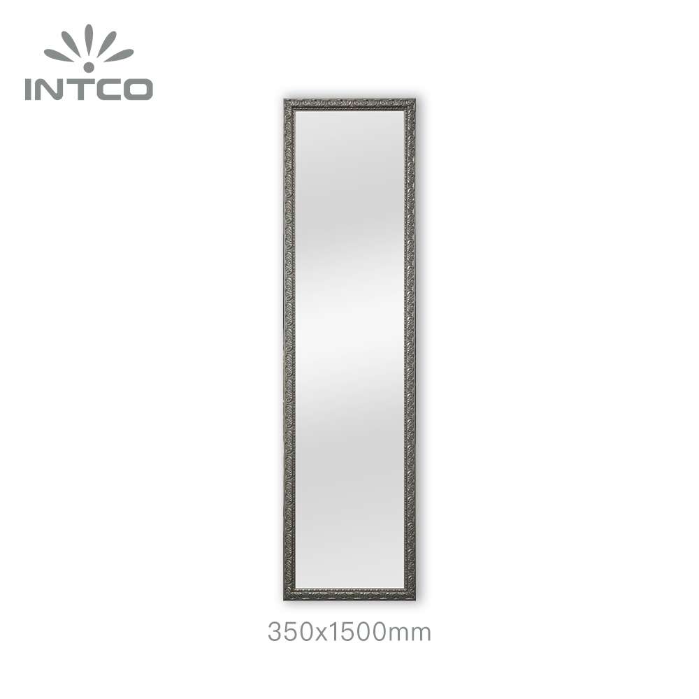 Silver full length framed mirror 350x1500mm